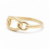 10K Yellow Gold Fashion Women's Ring - Miral Jewelry