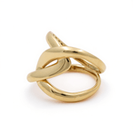 10K Yellow Gold Fashion Women's Ring - Miral Jewelry