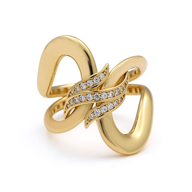 10K Yellow Gold Fashion Women's Ring - Miral Jewelry