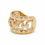 10K Yellow Gold Fashion Women's Ring - Miral Jewelry