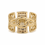 10K Yellow Gold Fashion Women's Ring - Miral Jewelry