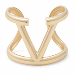 10K Yellow Gold Fashion Women's Ring - Miral Jewelry