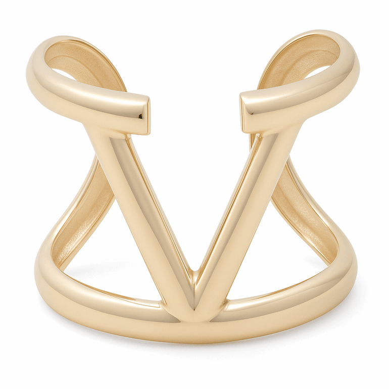 10K Yellow Gold Fashion Women's Ring - Miral Jewelry