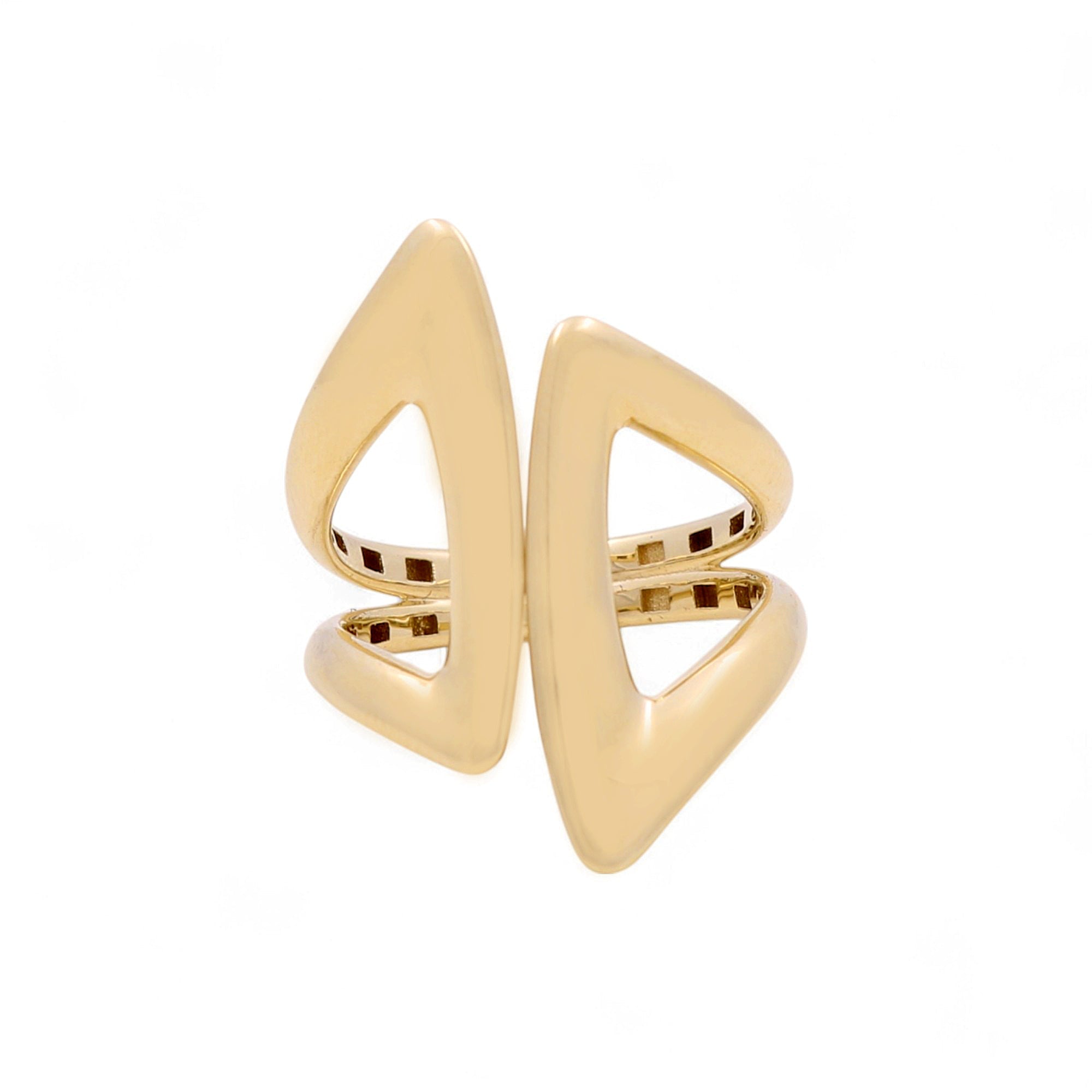 10K Yellow Gold Fashion Women's Ring - Miral Jewelry