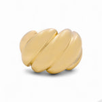 10K Yellow Gold Fashion Women's Ring - Miral Jewelry