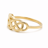 10K Yellow Gold Fashion Women's Ring - Miral Jewelry