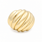10K Yellow Gold Fashion Women's Ring - Miral Jewelry