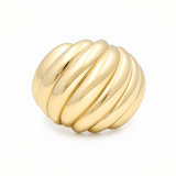 10K Yellow Gold Fashion Women's Ring - Miral Jewelry