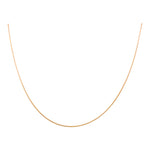 10K Yellow Gold Franco Chain 18" - Miral Jewelry