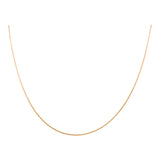 10K Yellow Gold Franco Chain 18" - Miral Jewelry