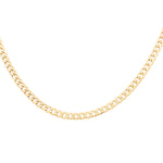 10K Yellow Gold Hollow Cuban Link Chain - Miral Jewelry