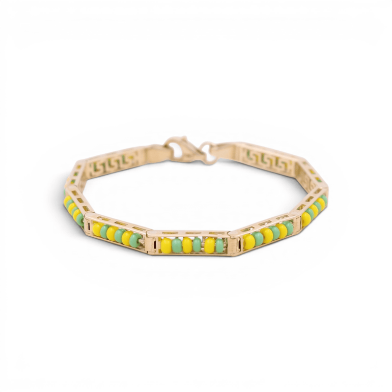 10K Yellow Gold Ilde Bracelet Women's - Miral Jewelry