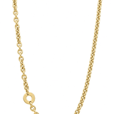 10k Yellow Gold Italian Link Necklace - Miral Jewelry