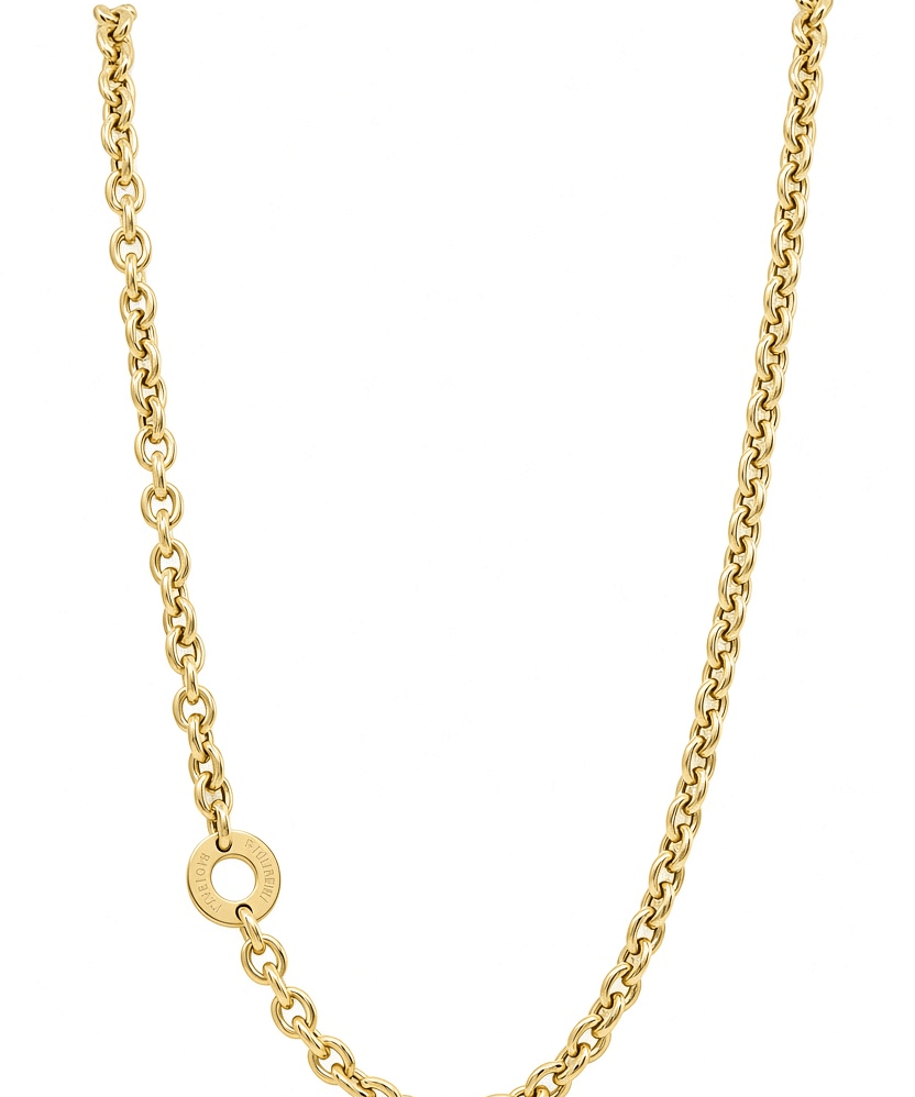 10k Yellow Gold Italian Link Necklace - Miral Jewelry