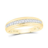 10k Yellow Gold Marquise 3 Pieces Set with 1.00tw Round Diamonds - Miral Jewelry