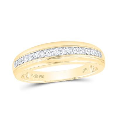 10k Yellow Gold Marquise 3 Pieces Set with 1.00tw Round Diamonds - Miral Jewelry