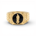 10k Yellow Gold Milagrosa Fashion Men's Ring - Miral Jewelry
