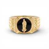 10k Yellow Gold Milagrosa Fashion Men's Ring - Miral Jewelry
