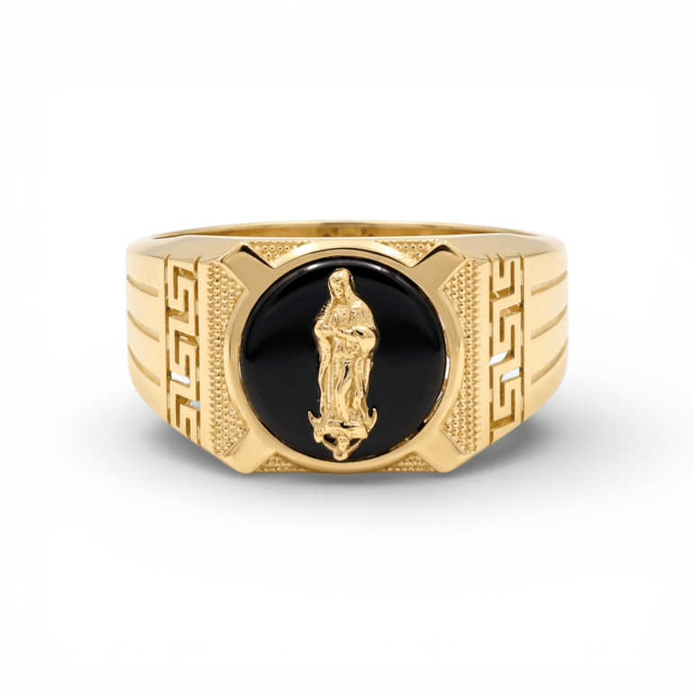 10k Yellow Gold Milagrosa Fashion Men's Ring - Miral Jewelry