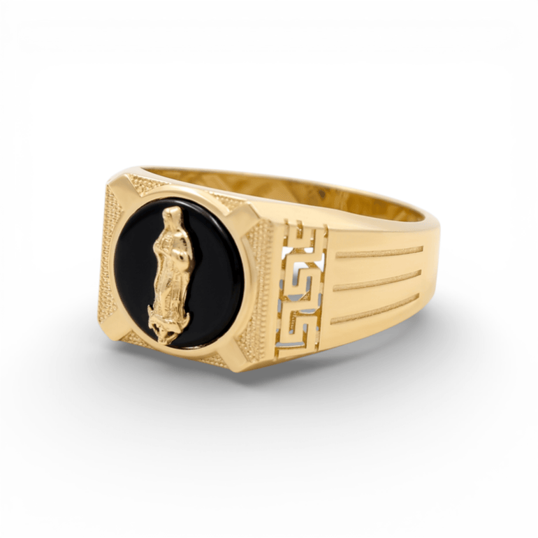 10k Yellow Gold Milagrosa Fashion Men's Ring - Miral Jewelry