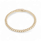 10K Yellow Gold Monaco Bracelet - Miral Jewelry