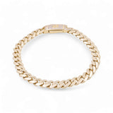 10K Yellow Gold Monaco Bracelet - Miral Jewelry