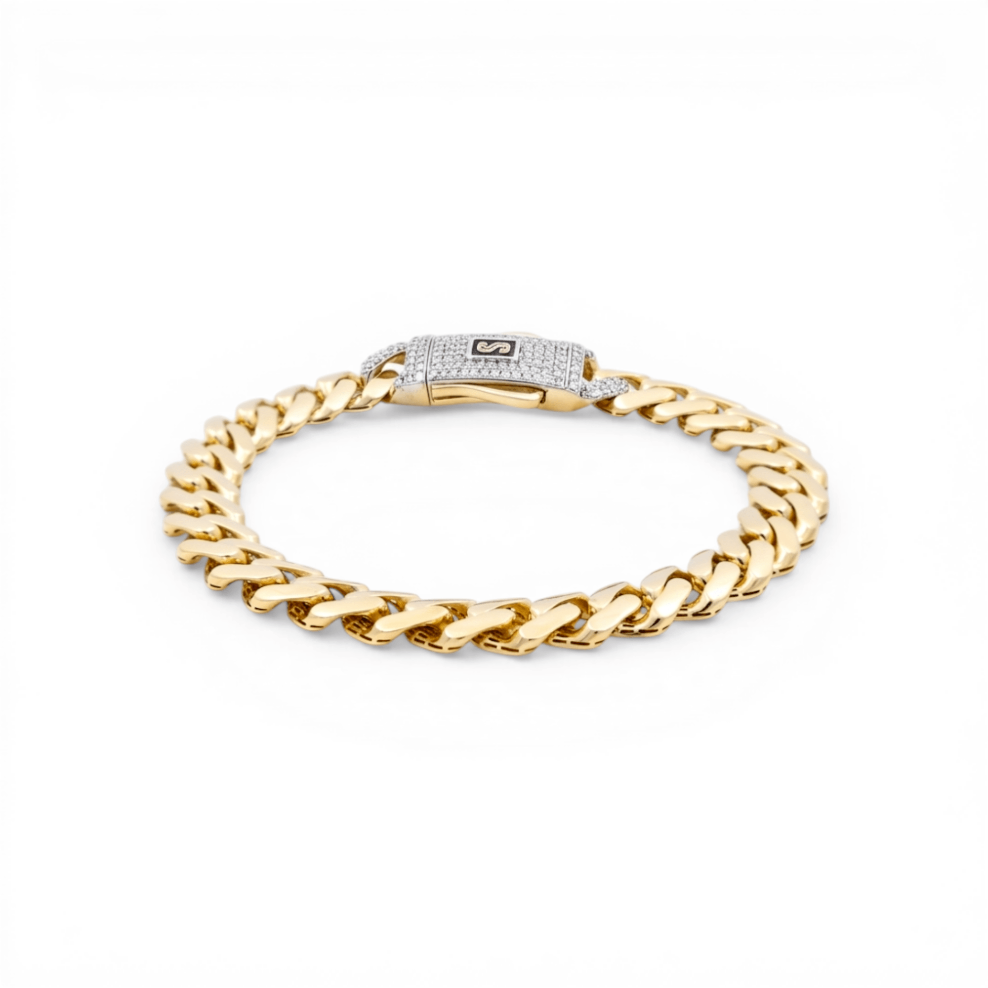 10K Yellow Gold Monaco Bracelet - Miral Jewelry
