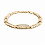 10K Yellow Gold Monaco Bracelet - Miral Jewelry