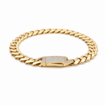 10K Yellow Gold Monaco Bracelet - Miral Jewelry