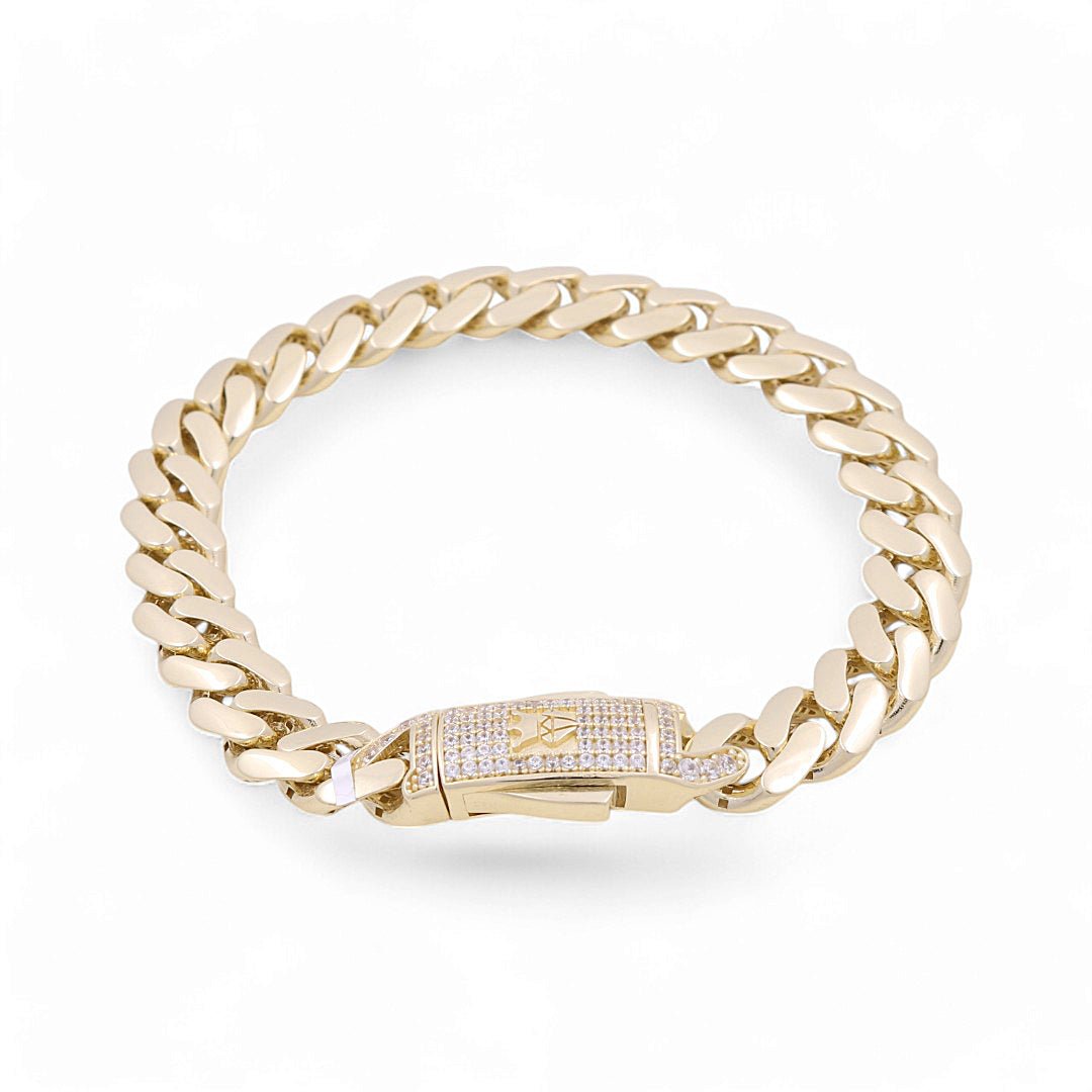 10K Yellow Gold Monaco Bracelet - Miral Jewelry