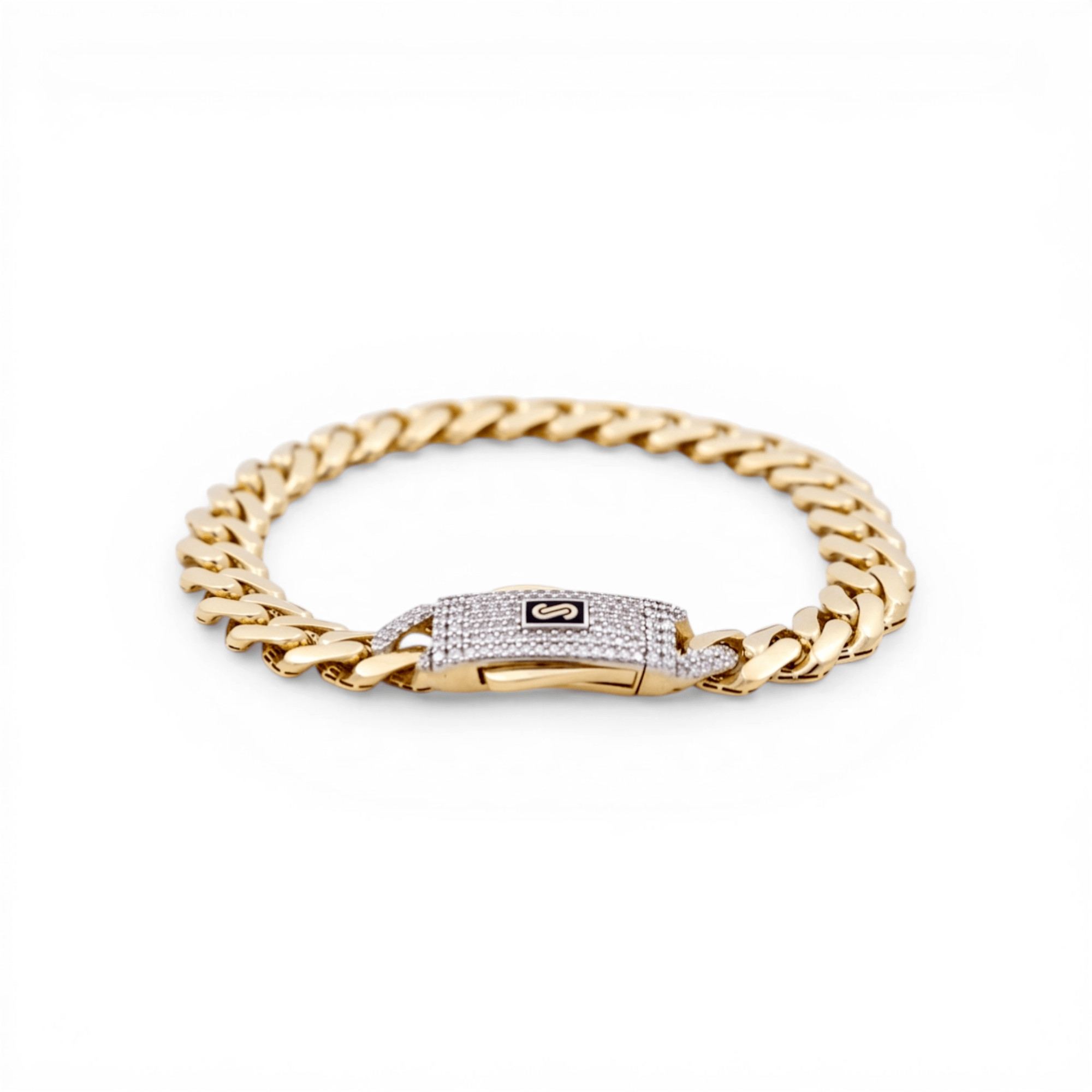 10K Yellow Gold Monaco Bracelet - Miral Jewelry