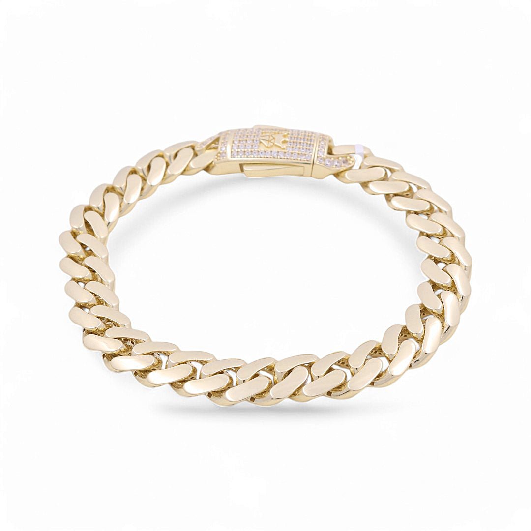 10K Yellow Gold Monaco Bracelet - Miral Jewelry