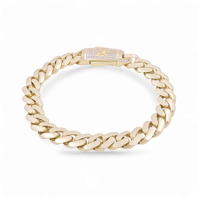 10K Yellow Gold Monaco Bracelet - Miral Jewelry