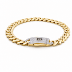10K Yellow Gold Monaco Bracelet - Miral Jewelry
