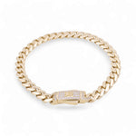 10K Yellow Gold Monaco Bracelet - Miral Jewelry