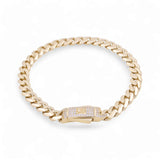 10K Yellow Gold Monaco Bracelet - Miral Jewelry
