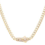 10K Yellow Gold Monaco Chain 20" - Miral Jewelry