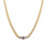 10K Yellow Gold Monaco Chain 24" - Miral Jewelry