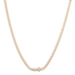 10K Yellow Gold Monaco Unisex Chain 20" - Miral Jewelry