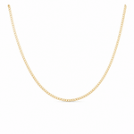 10K Yellow Gold Small Hoop Earrings and 10k yellow gold chain 16" and 14k bracelet 6" - Miral Jewelry