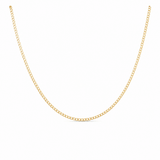 10K Yellow Gold Small Hoop Earrings and 10k yellow gold chain 16" and 14k bracelet 6" - Miral Jewelry