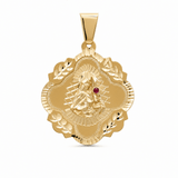10K Yellow Gold Sta Barbara Pendant - Miral Jewelry