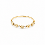 10K Yellow Gold Star Fashion Women's Ring - Miral Jewelry