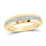 10k Yellow Gold Trio 3 Pieces Diamond with 1.00Tw Round Diamonds - Miral Jewelry