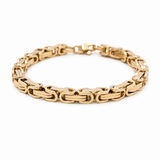 14K Yellow Gold Italian Link Bracelet