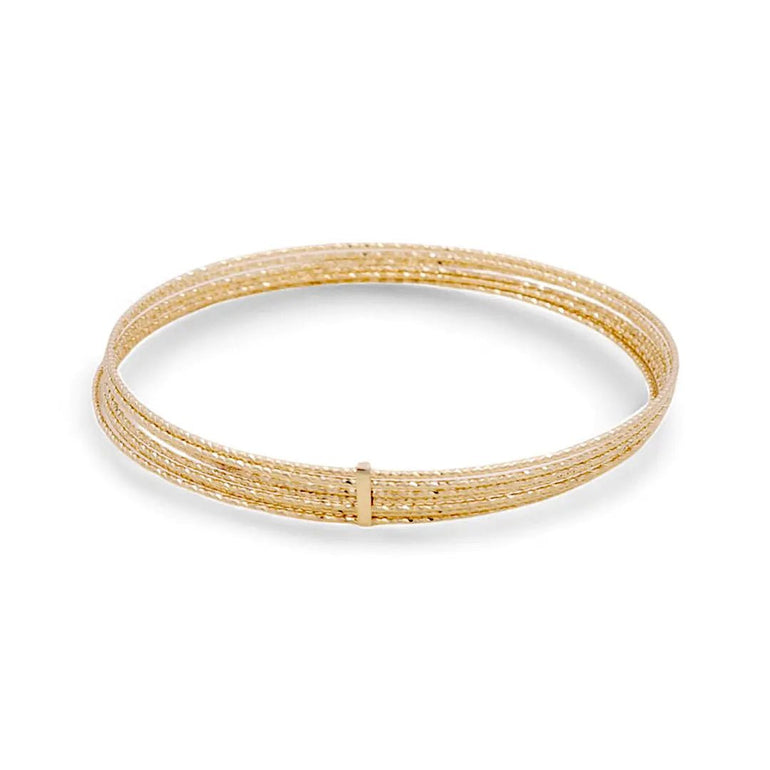 14K Gold Fashion Women's Bracelet - Miral Jewelry