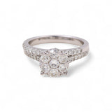 14K White Gold Round Diamond Bridal with 2.00Tw Round Diamonds - Miral Jewelry