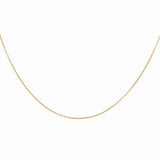 14K Women's Yellow Cable Chain - Miral Jewelry