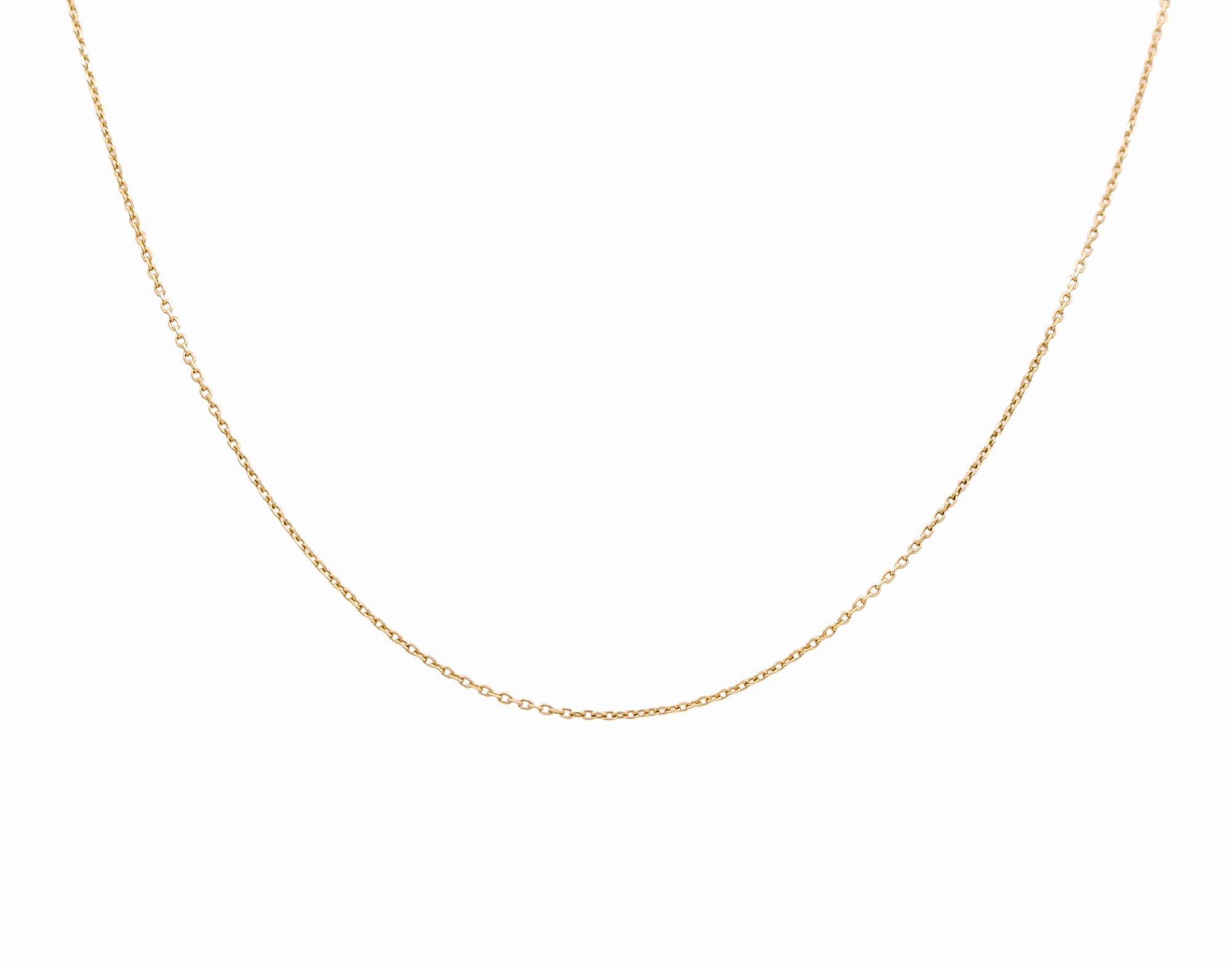 14K Women's Yellow Cable Chain - Miral Jewelry