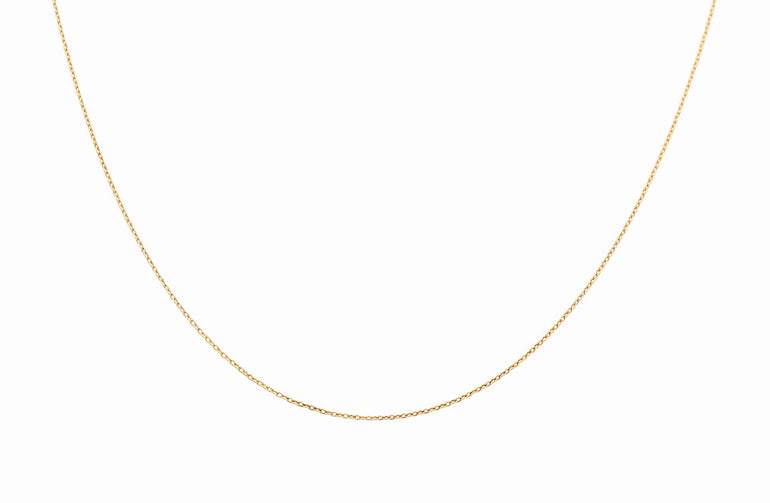 14K Women's Yellow Cable Link Chain - Miral Jewelry